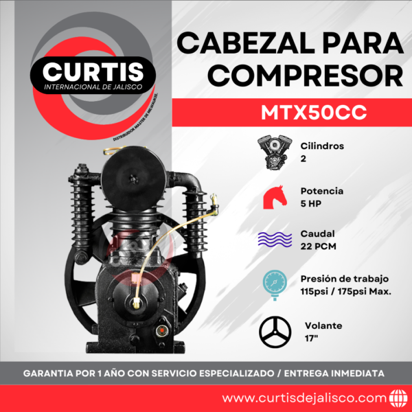 cabezal 5hp