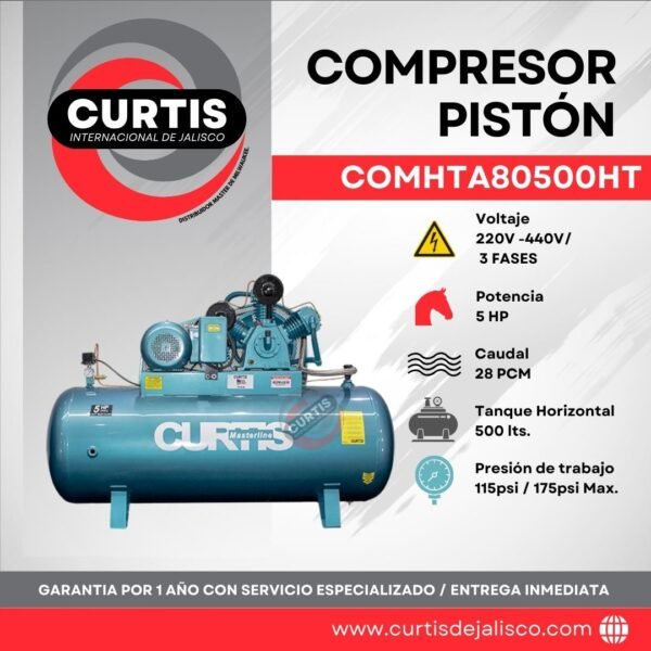 Compresor Pistón 5HP CURTIS